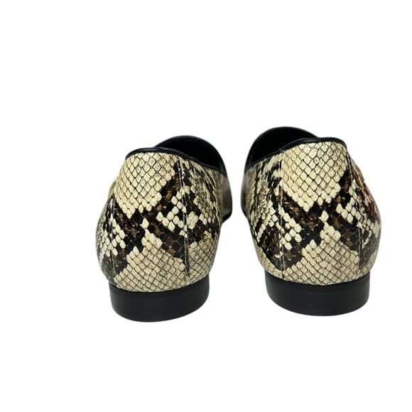 NEW Vionic Willa II Leather Loafers Flats Snakeskin Print Slip On SIZE 6 - Picture 4 of 12